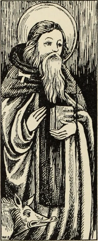 An illustration from Roodscreens and roodlofts, 1909, leaf 35