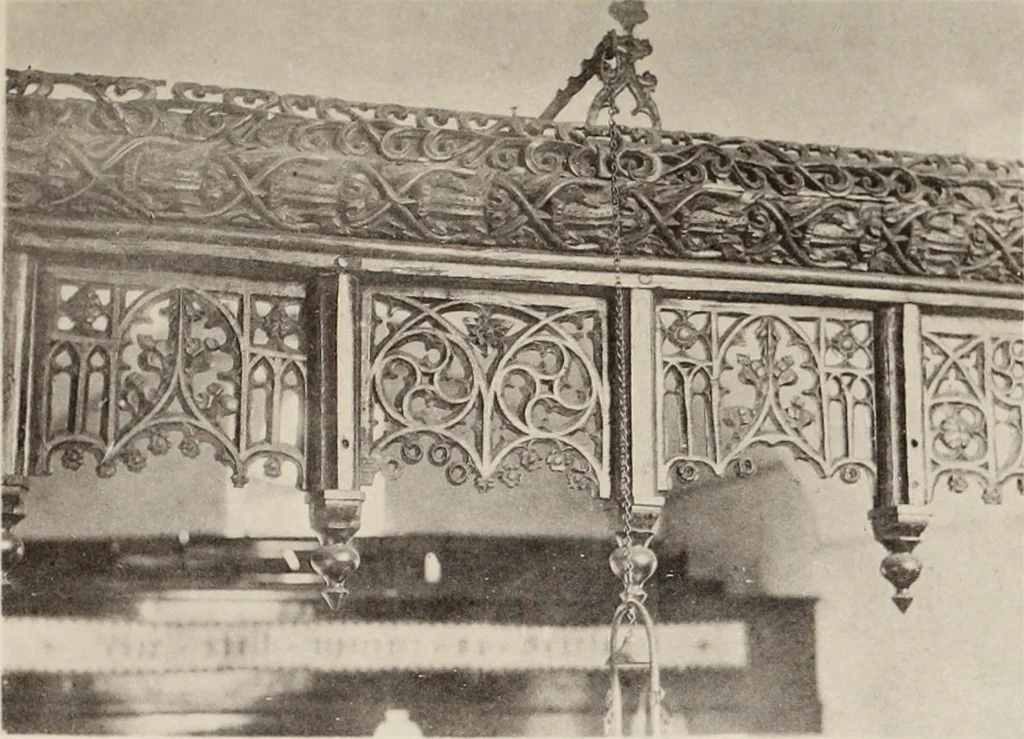 An illustration from Roodscreens and roodlofts, 1909, leaf 354