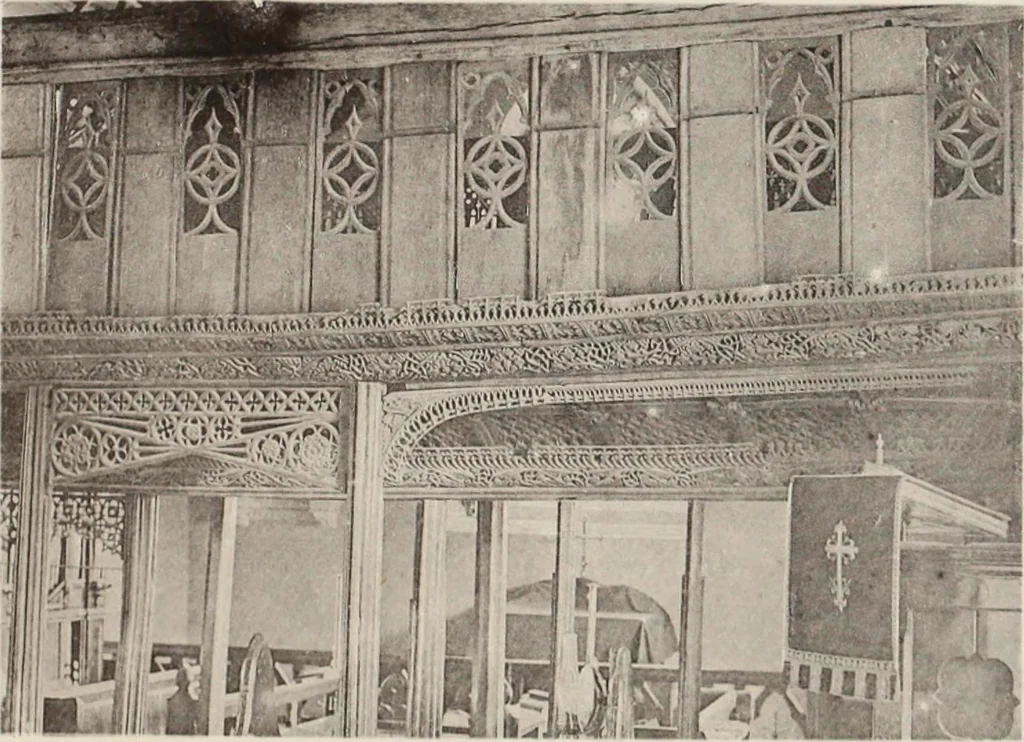 An illustration from Roodscreens and roodlofts, 1909, leaf 354