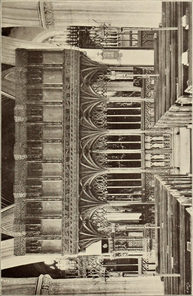 An illustration from Roodscreens and roodlofts, 1909, leaf 36