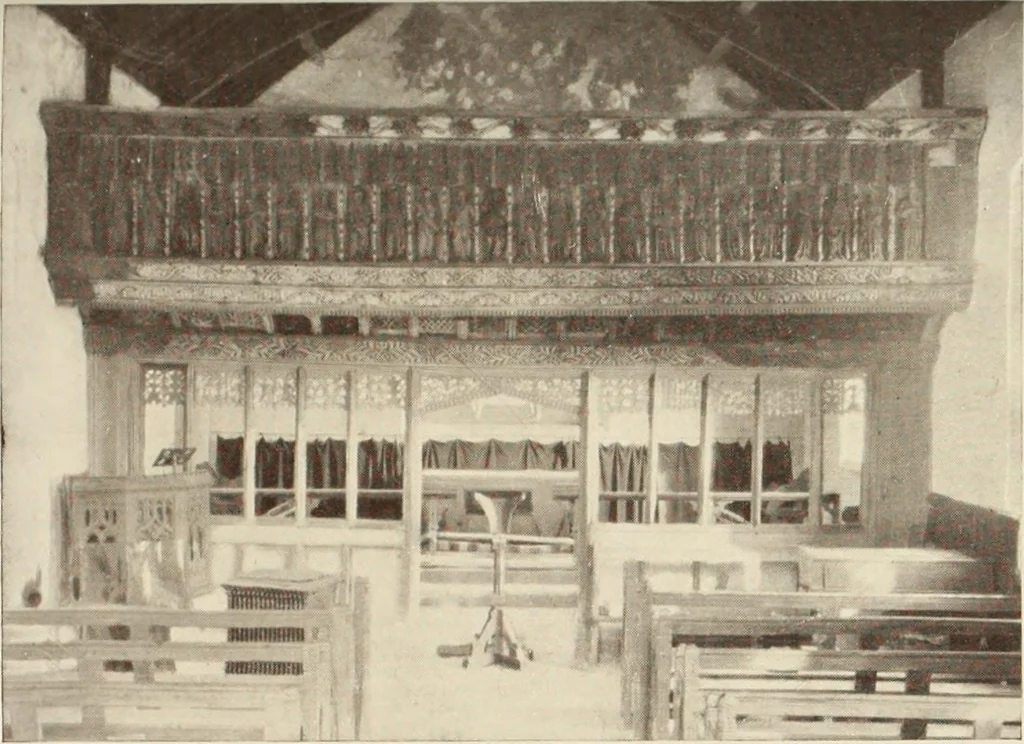 An illustration from Roodscreens and roodlofts, 1909, leaf 360