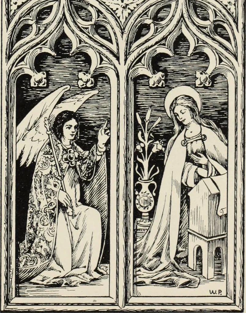 An illustration from Roodscreens and roodlofts, 1909, leaf 38