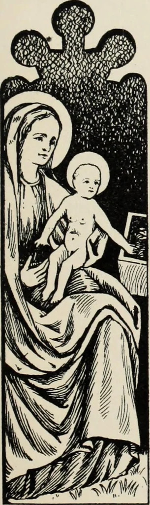 An illustration from Roodscreens and roodlofts, 1909, leaf 40
