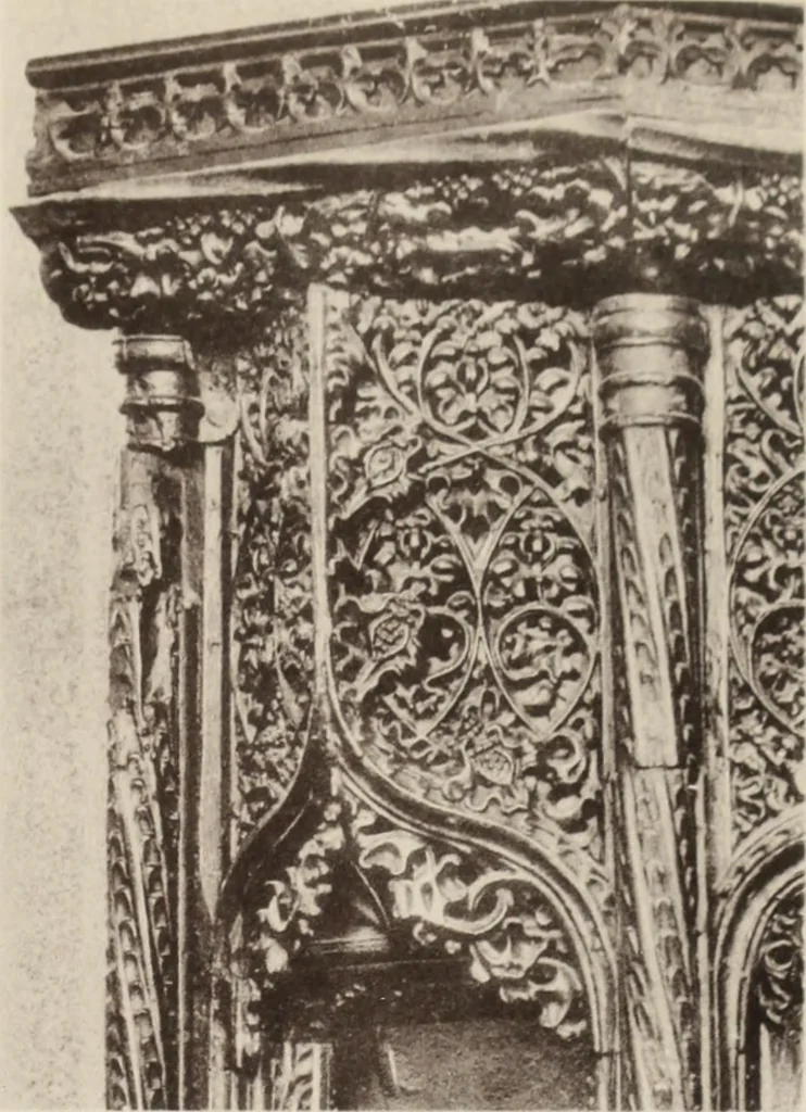 An illustration from Roodscreens and roodlofts, 1909, leaf 48
