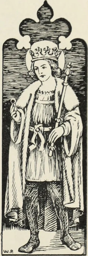 An illustration from Roodscreens and roodlofts, 1909, leaf 52