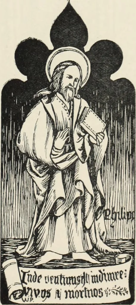 An illustration from Roodscreens and roodlofts, 1909, leaf 56