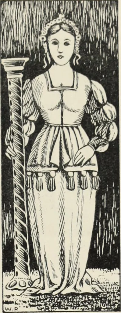 An illustration from Roodscreens and roodlofts, 1909, leaf 62