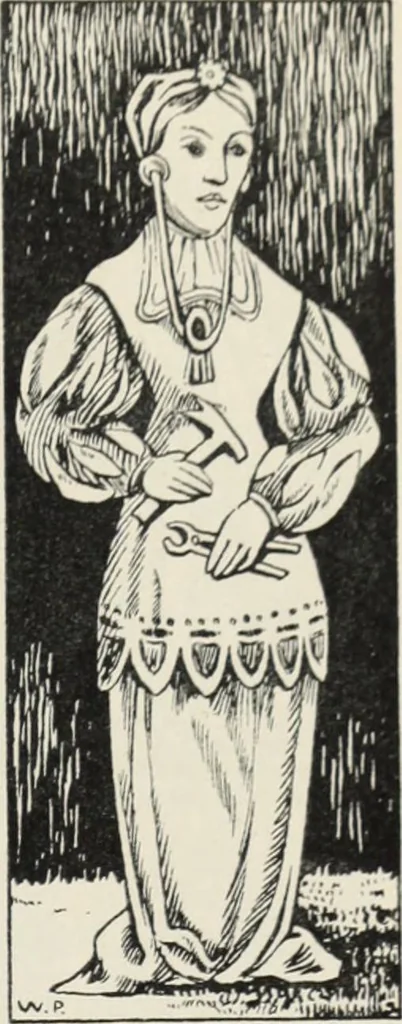 An illustration from Roodscreens and roodlofts, 1909, leaf 62