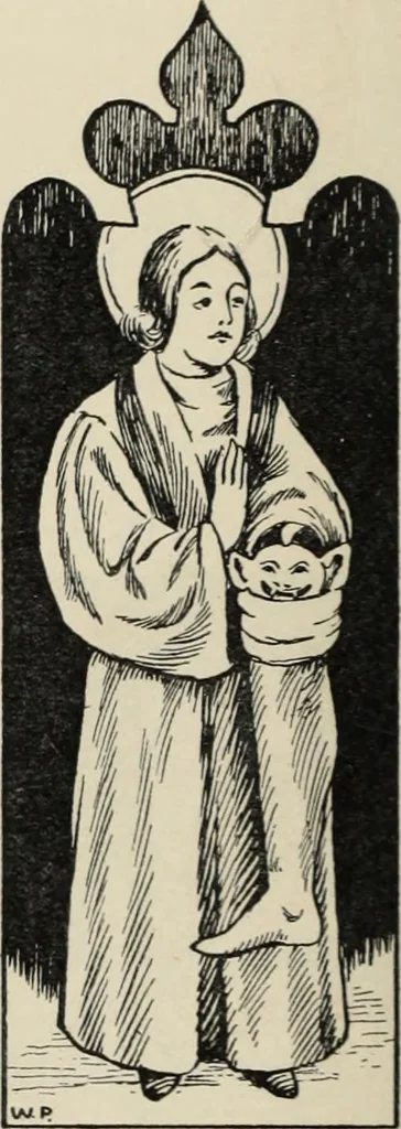 An illustration from Roodscreens and roodlofts, 1909, leaf 65