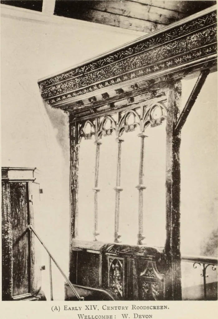 An illustration from Roodscreens and roodlofts, 1909, leaf 66