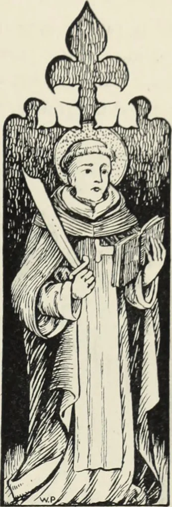 An illustration from Roodscreens and roodlofts, 1909, leaf 70