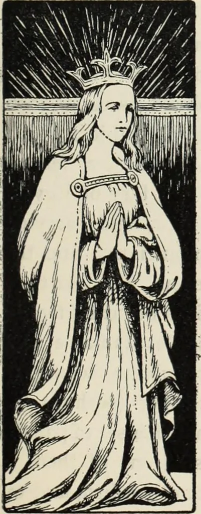 An illustration from Roodscreens and roodlofts, 1909, leaf 70