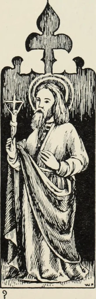 An illustration from Roodscreens and roodlofts, 1909, leaf 74