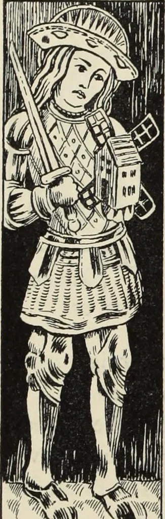 An illustration from Roodscreens and roodlofts, 1909, leaf 75