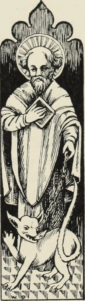 An illustration from Roodscreens and roodlofts, 1909, leaf 76