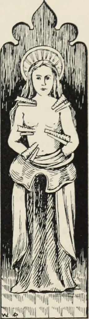 An illustration from Roodscreens and roodlofts, 1909, leaf 76