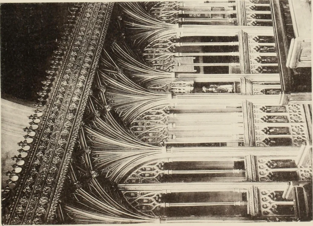 An illustration from Roodscreens and roodlofts, 1909, leaf 78