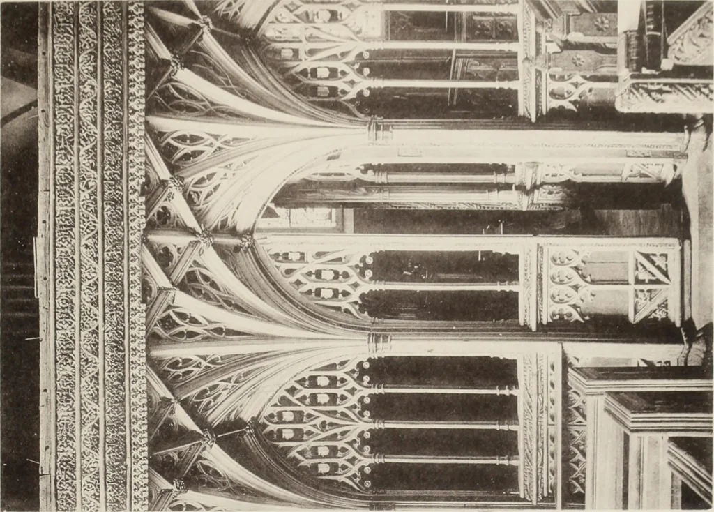 An illustration from Roodscreens and roodlofts, 1909, leaf 84