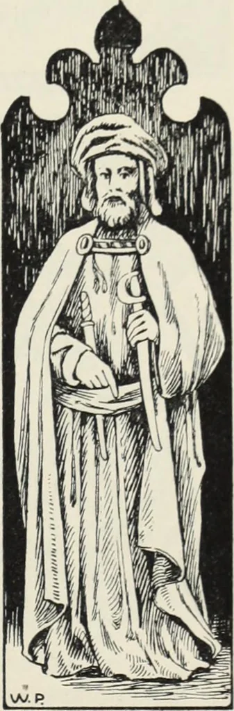 An illustration from Roodscreens and roodlofts, 1909, leaf 86