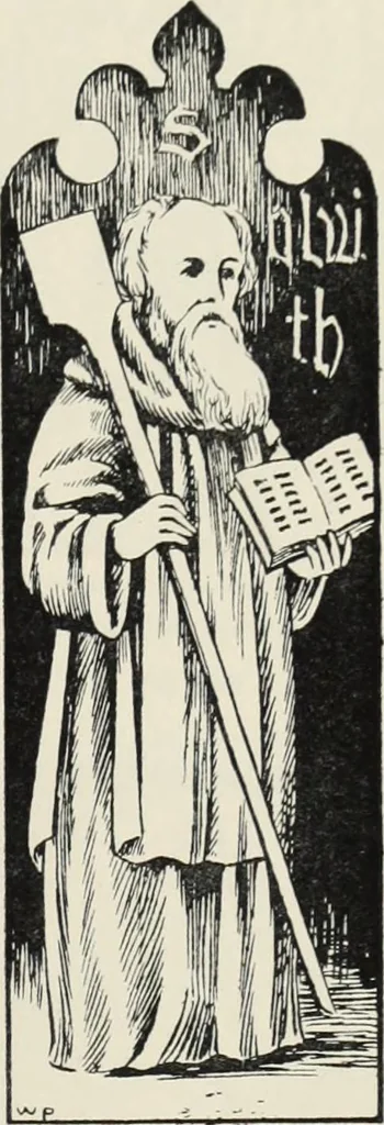 An illustration from Roodscreens and roodlofts, 1909, leaf 92