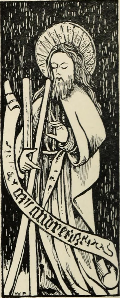 An illustration from Roodscreens and roodlofts, 1909, leaf 93