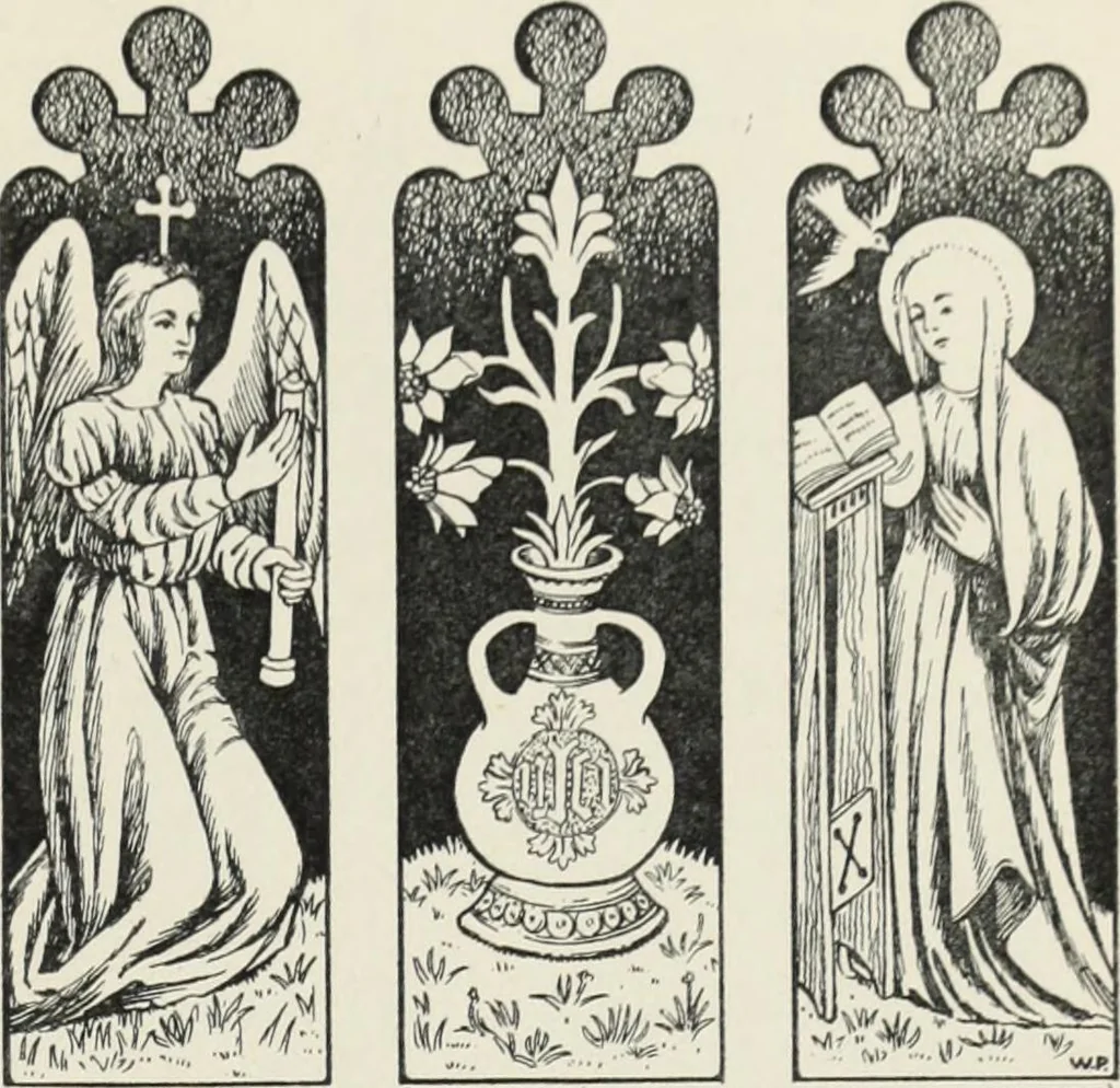 An illustration from Roodscreens and roodlofts, 1909, leaf 94