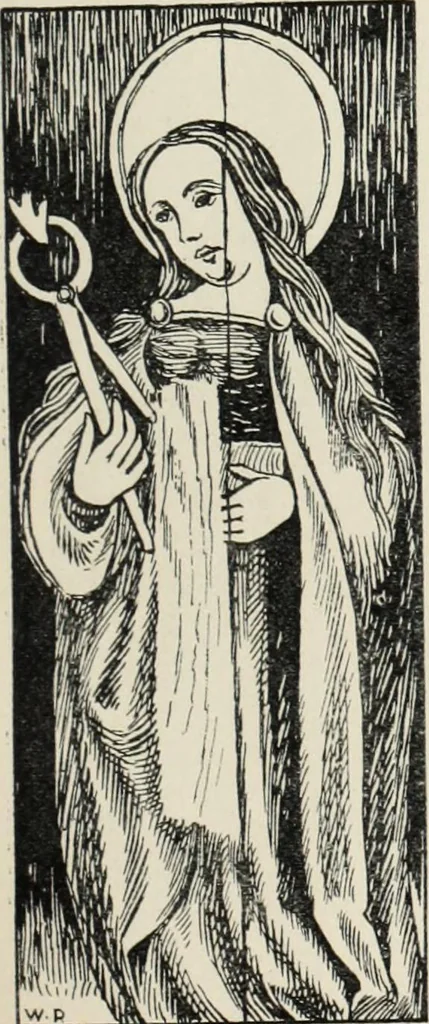 An illustration from Roodscreens and roodlofts, 1909, leaf 94