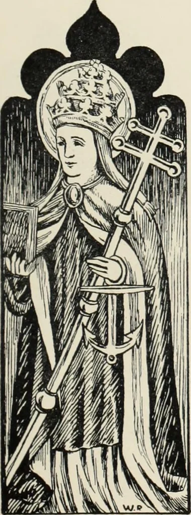An illustration from Roodscreens and roodlofts, 1909, leaf 98