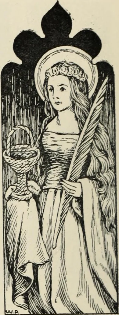 An illustration from Roodscreens and roodlofts, 1909, leaf 99