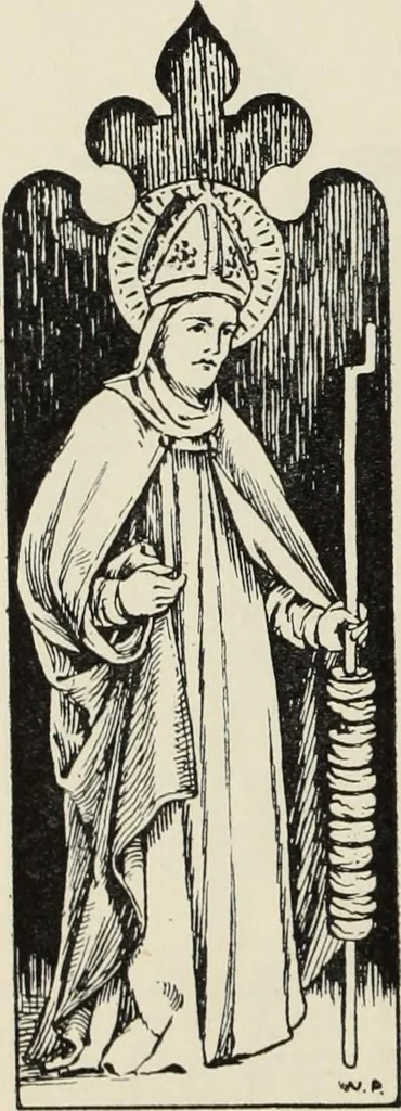An illustration from Roodscreens and roodlofts, 1909, leaf 99