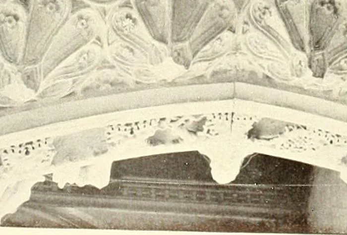 An illustration from Roodscreens and roodlofts, 1909, leaf 100