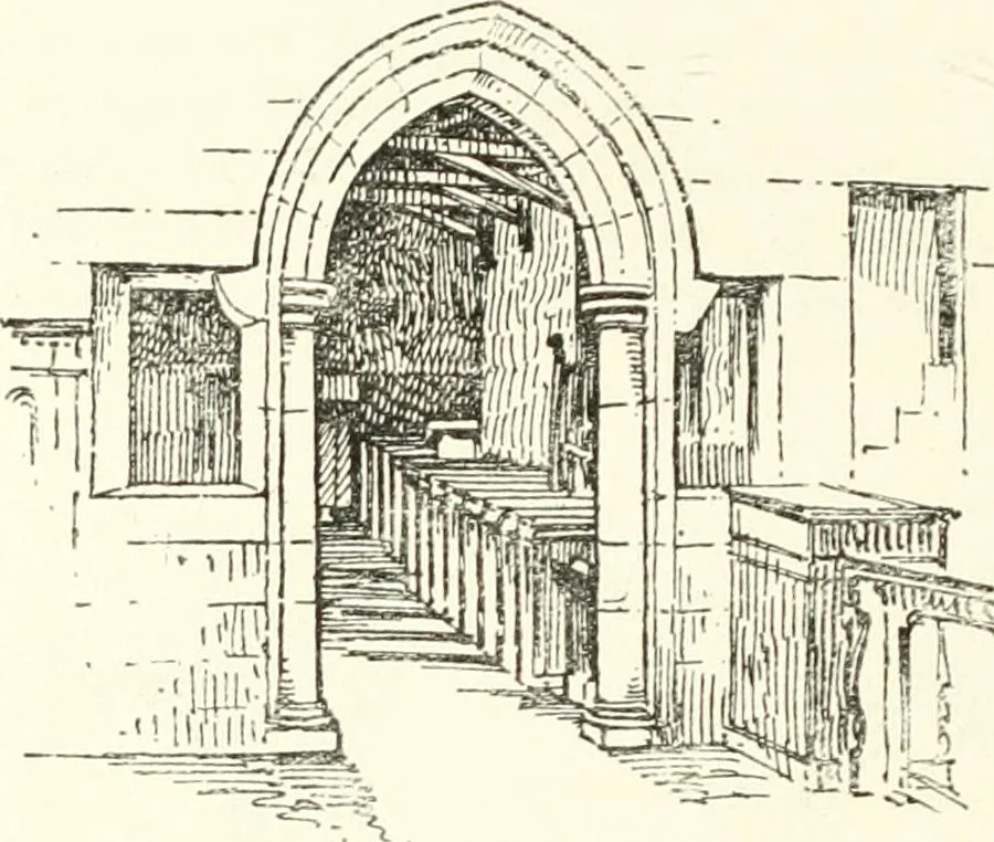 An illustration from Roodscreens and roodlofts, 1909, leaf 103