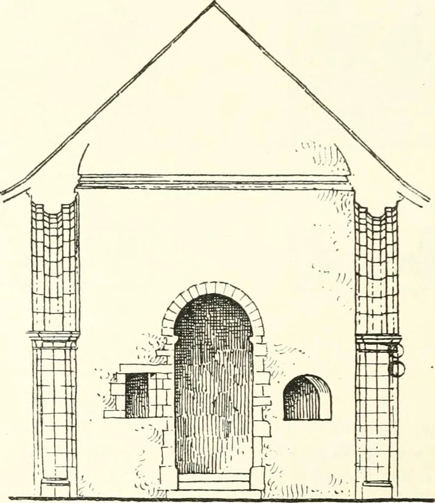 An illustration from Roodscreens and roodlofts, 1909, leaf 103