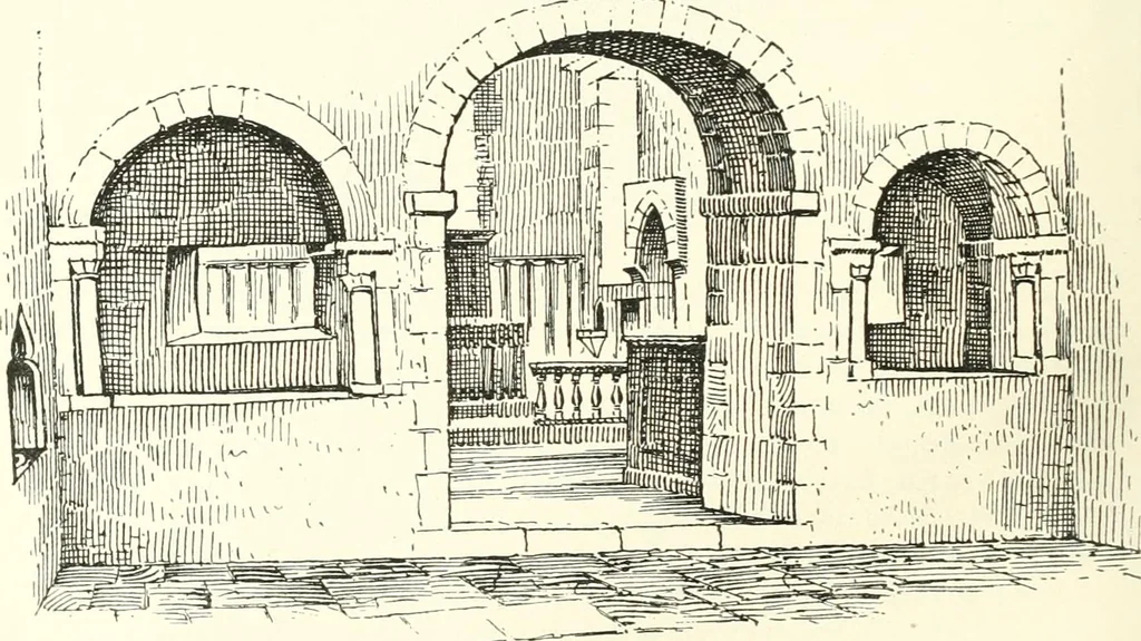 An illustration from Roodscreens and roodlofts, 1909, leaf 109