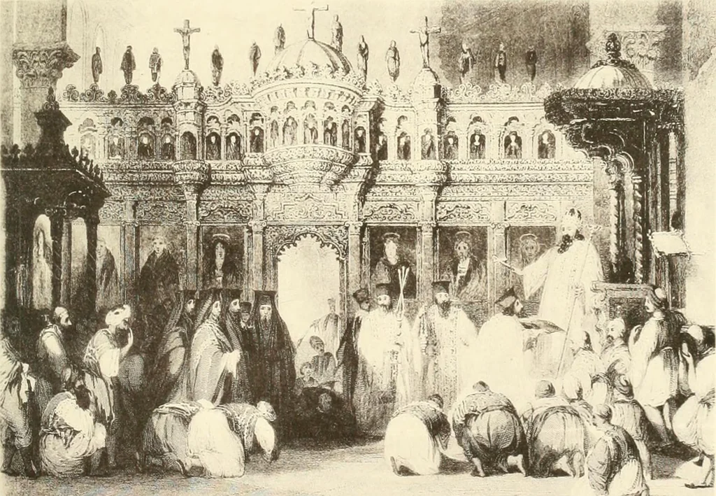 An illustration from Roodscreens and roodlofts, 1909, leaf 112