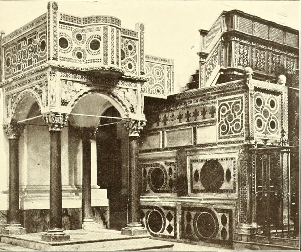 An illustration from Roodscreens and roodlofts, 1909, leaf 138