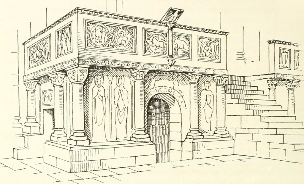 An illustration from Roodscreens and roodlofts, 1909, leaf 143
