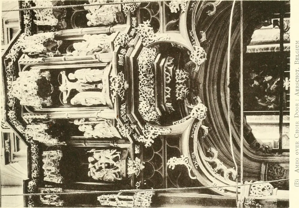 An illustration from Roodscreens and roodlofts, 1909, leaf 144