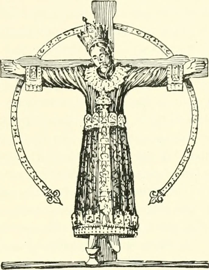 An illustration from Roodscreens and roodlofts, 1909, leaf 156