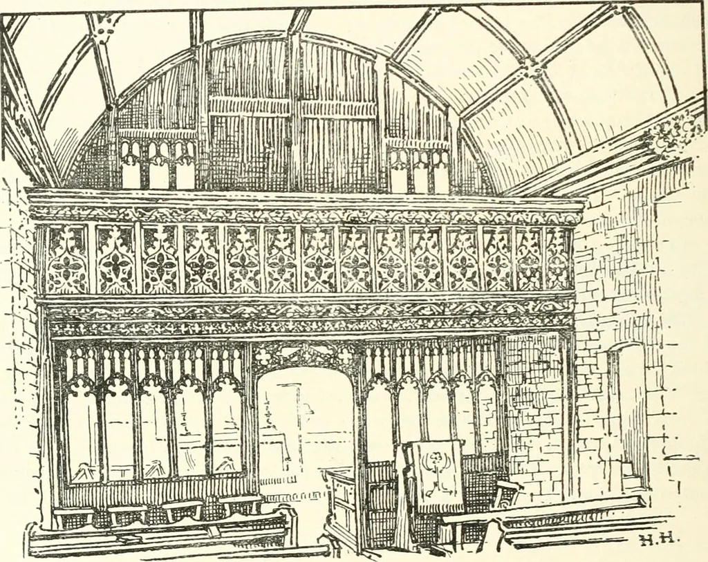 An illustration from Roodscreens and roodlofts, 1909, leaf 173