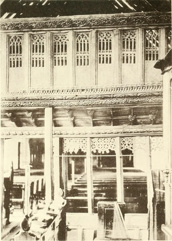 An illustration from Roodscreens and roodlofts, 1909, leaf 180