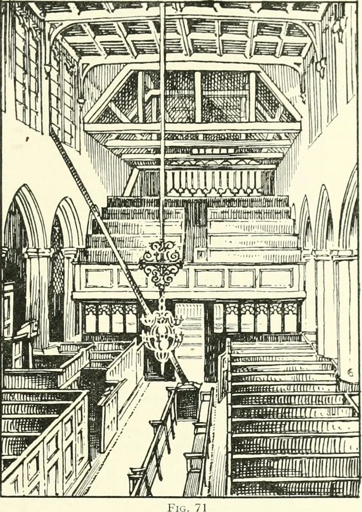 An illustration from Roodscreens and roodlofts, 1909, leaf 198