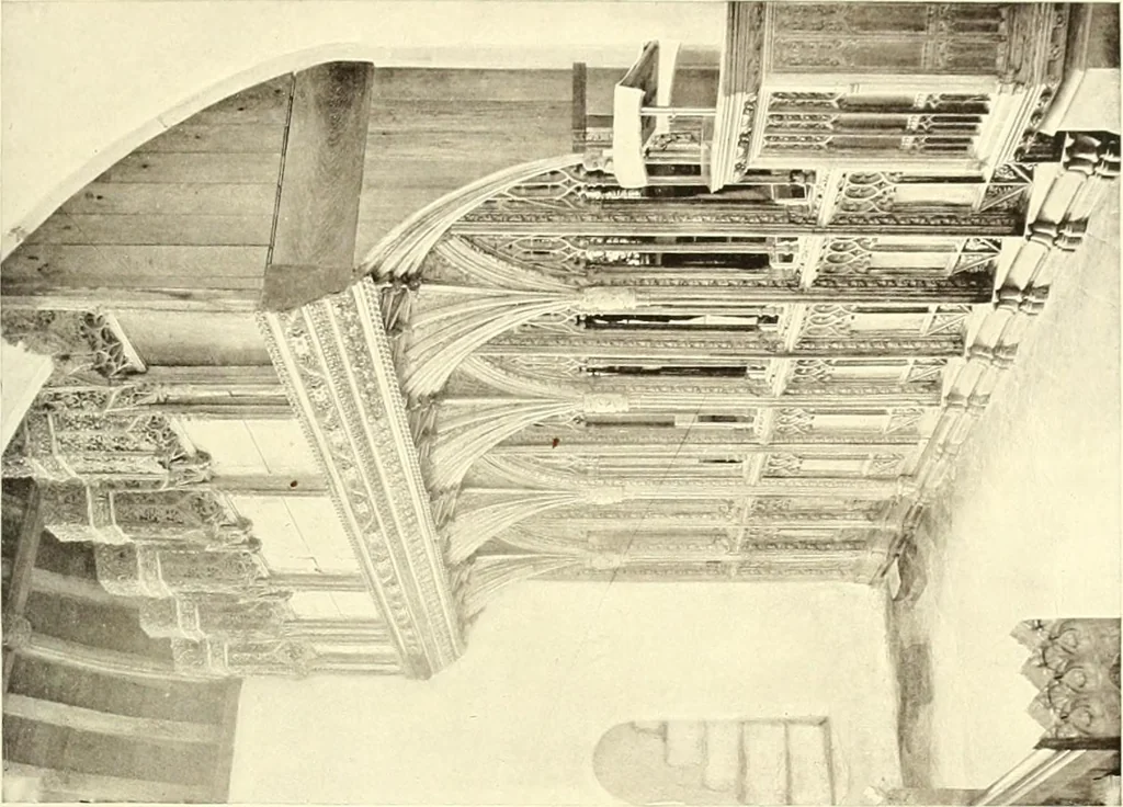 An illustration from Roodscreens and roodlofts, 1909, leaf 200