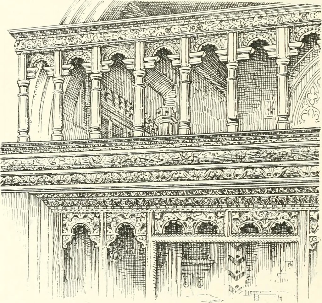 An illustration from Roodscreens and roodlofts, 1909, leaf 203