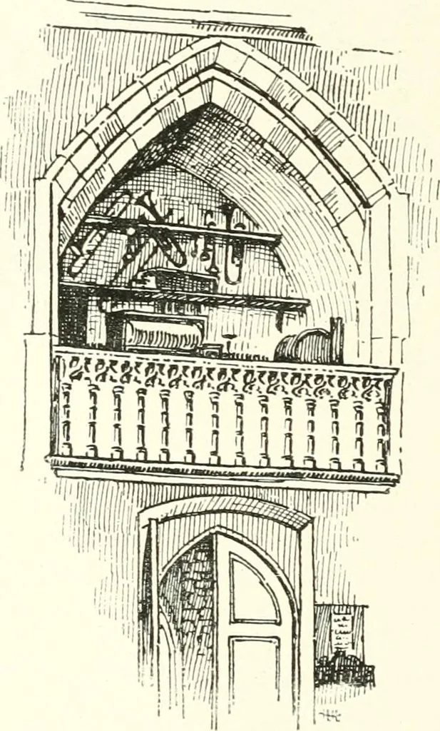 An illustration from Roodscreens and roodlofts, 1909, leaf 207