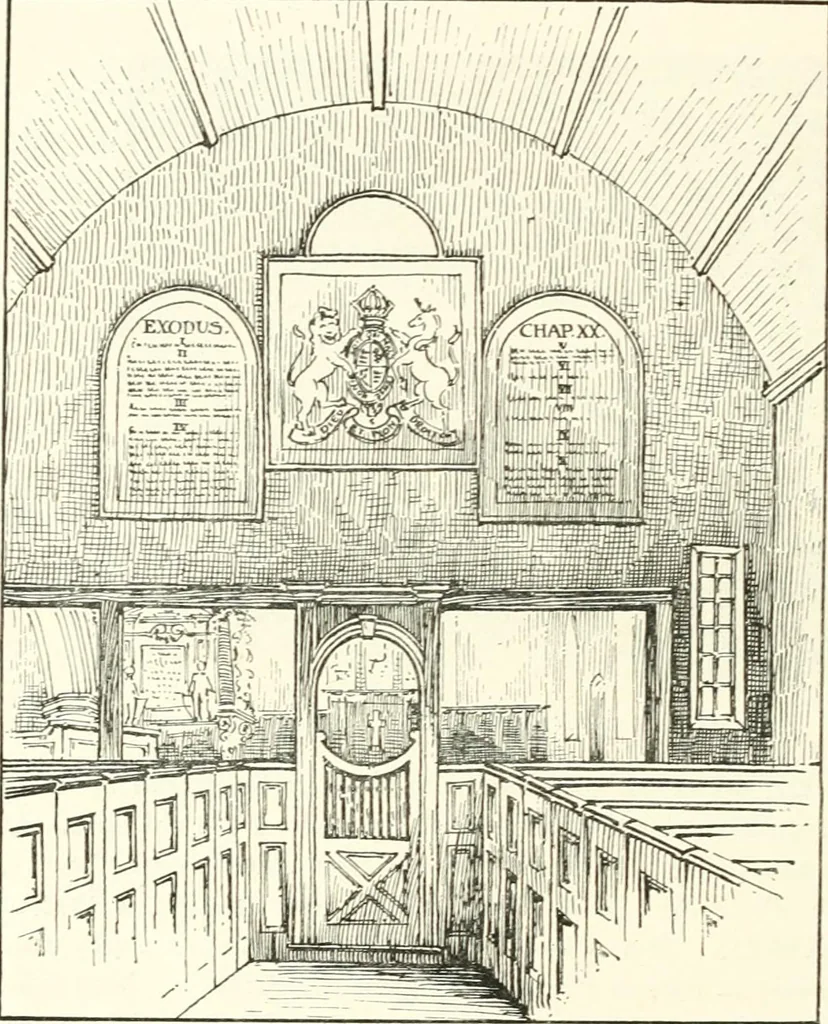 An illustration from Roodscreens and roodlofts, 1909, leaf 217