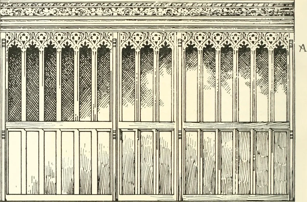 An illustration from Roodscreens and roodlofts, 1909, leaf 225