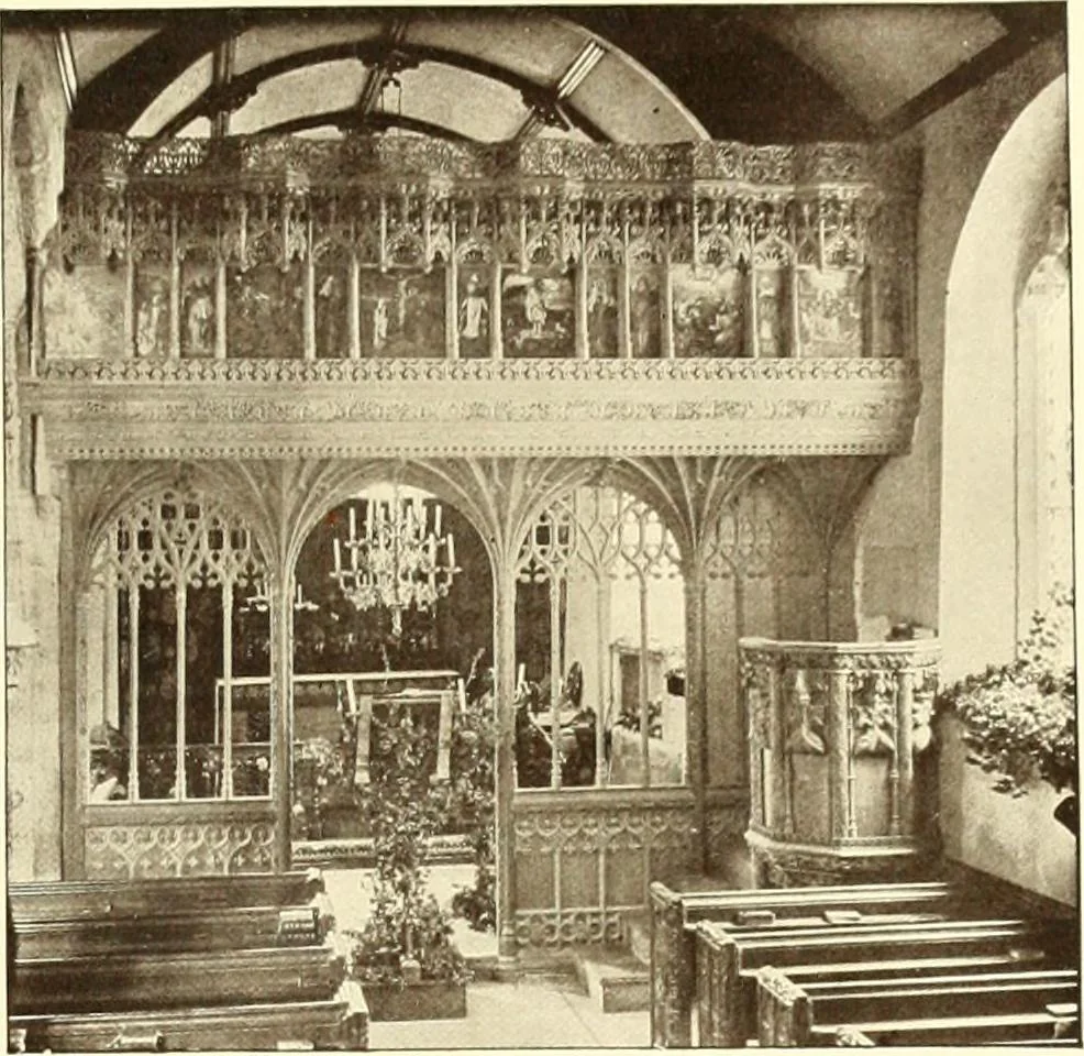 An illustration from Roodscreens and roodlofts, 1909, leaf 226
