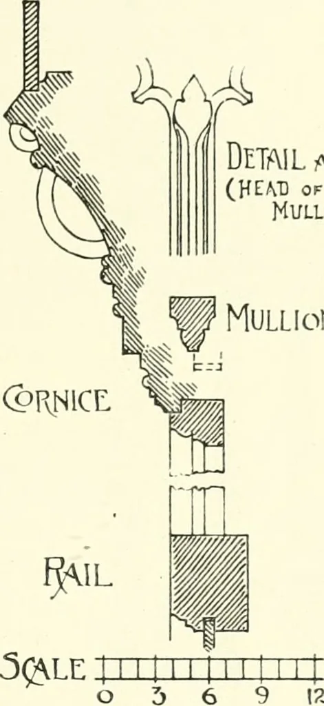 An illustration from Roodscreens and roodlofts, 1909, leaf 228