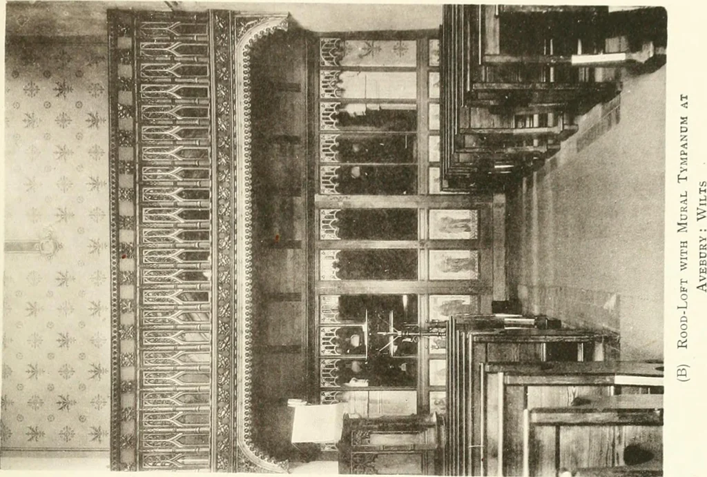 An illustration from Roodscreens and roodlofts, 1909, leaf 234